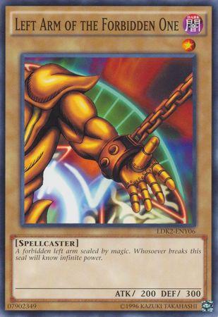 Left Arm of the Forbidden One LDK2-ENY06 YuGiOh Legendary Decks II