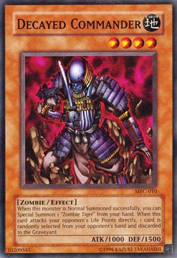 Decayed Commander MFC-010 YuGiOh Magician's Force