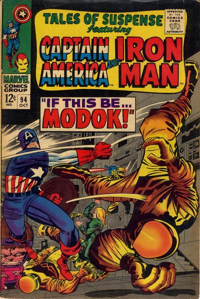 Tales of Suspense #94 (1967) Comic Books Tales of Suspense