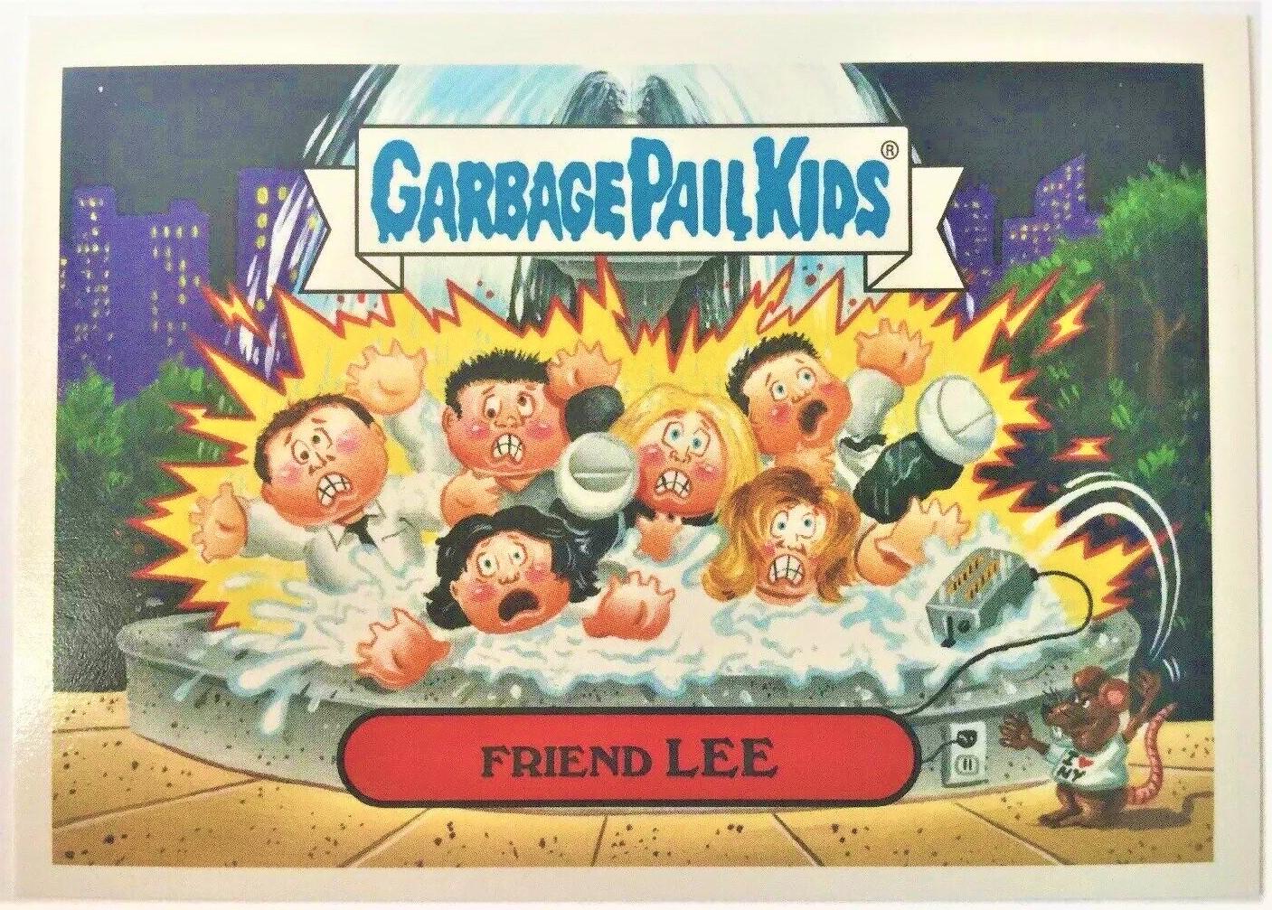 Friend LEE #1a Garbage Pail Kids Prime Slime Trashy TV
