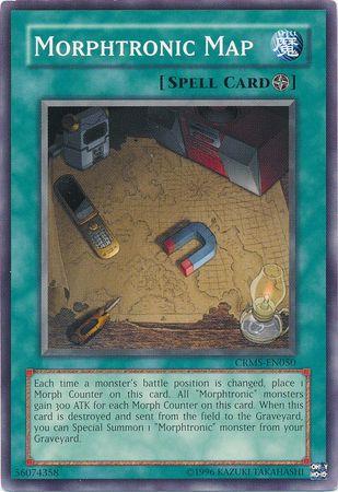 Morphtronic Map CRMS-EN050 YuGiOh Crimson Crisis