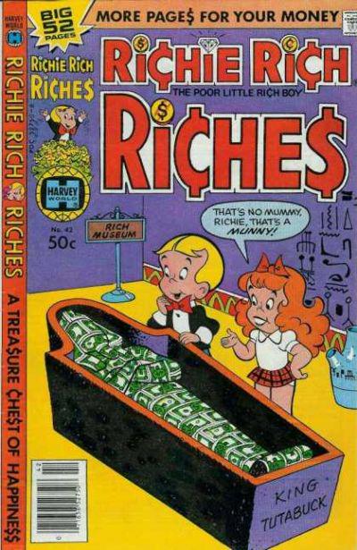 Richie Rich Riches #42 (1979) Comic Books Richie Rich Riches