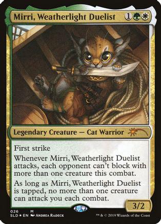 Mirri, Weatherlight Duelist #26 Magic Secret Lair Drop