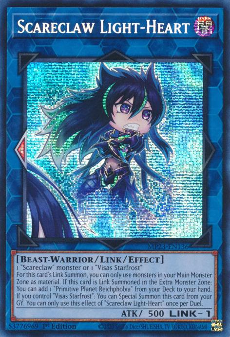 Scareclaw Light-Heart MP23-EN136 YuGiOh 25th Anniversary Tin: Dueling Heroes Mega Pack