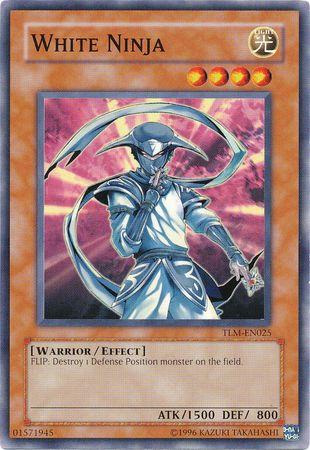 White Ninja TLM-EN025 YuGiOh The Lost Millennium