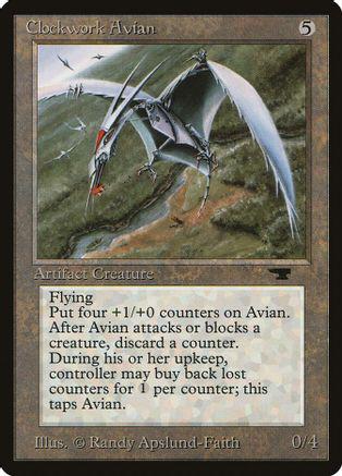 Clockwork Avian Magic Antiquities