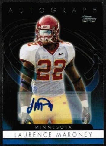 Laurence Maroney #T-LM Football Cards 2006 Topps Certified Autograph