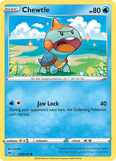Chewtle #38 Pokemon Vivid Voltage