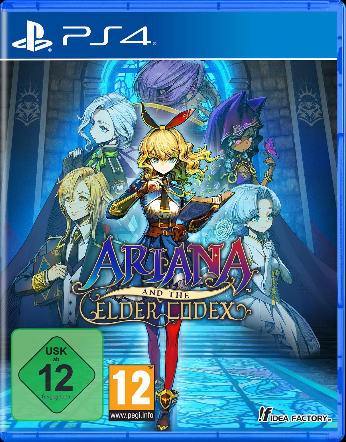 Carátula de Ariana and the Elder Codex para PS4 (edición PAL España)