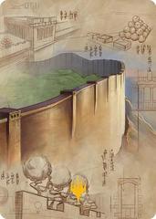 The Walls Of Ba Sing Se [Gold-Stamped Planeswalker Symbol] #38