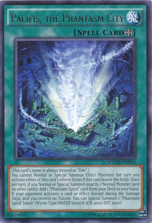 Pacifis, the Phantasm City MACR-EN056 YuGiOh Maximum Crisis