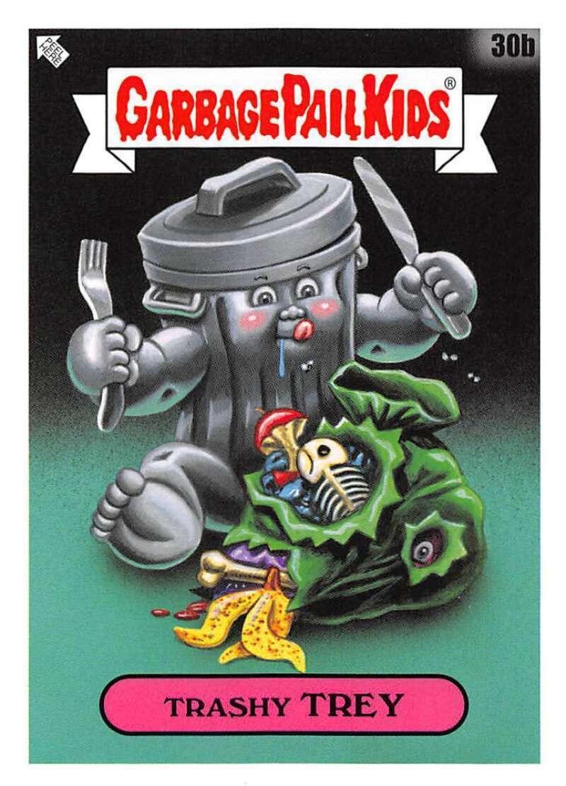 Trashy TREY #30b Garbage Pail Kids Food Fight