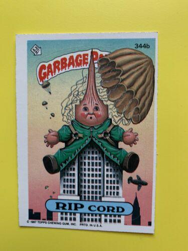 Rip CORD #344b 1987 Garbage Pail Kids