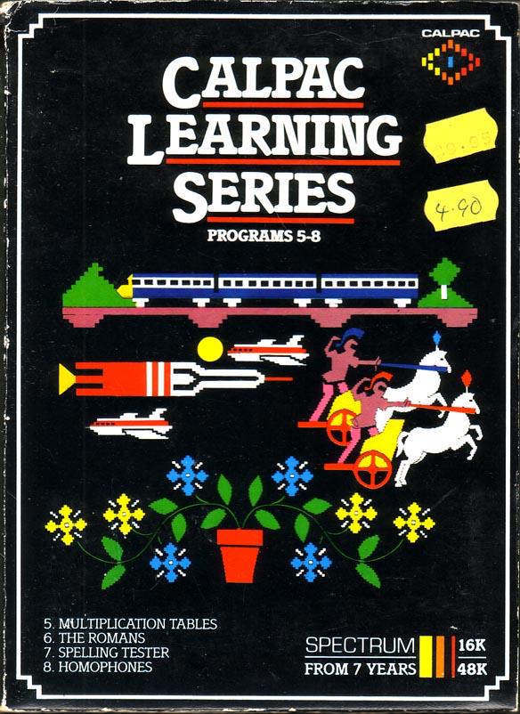 Calpac Learning Series Programs 5-8 ZX Spectrum
