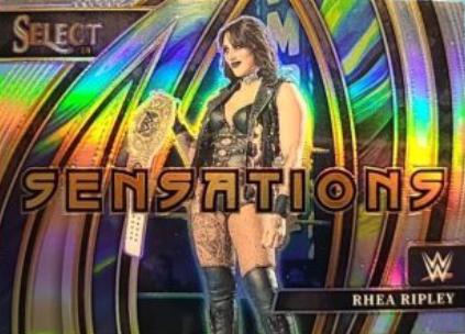 Rhea Ripley #1 Wrestling Cards 2024 Panini Select WWE Sensations