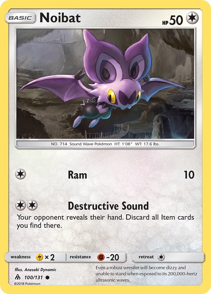 Noibat #100 Pokemon Forbidden Light