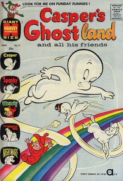 Casper's Ghostland #5 (1960) Comic Books Casper's Ghostland