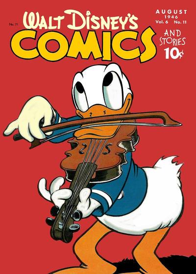 Walt Disney's Comics and Stories #71 (1946) Comic Books Walt Disney's Comics and Stories