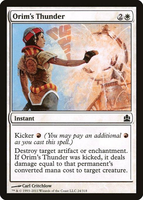 Orim's Thunder (Magic Commander)
