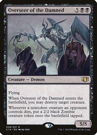 Overseer of the Damned Magic Commander 2014