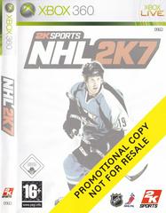 NHL 2K7 [Not for Resale] PAL Xbox 360 Prices