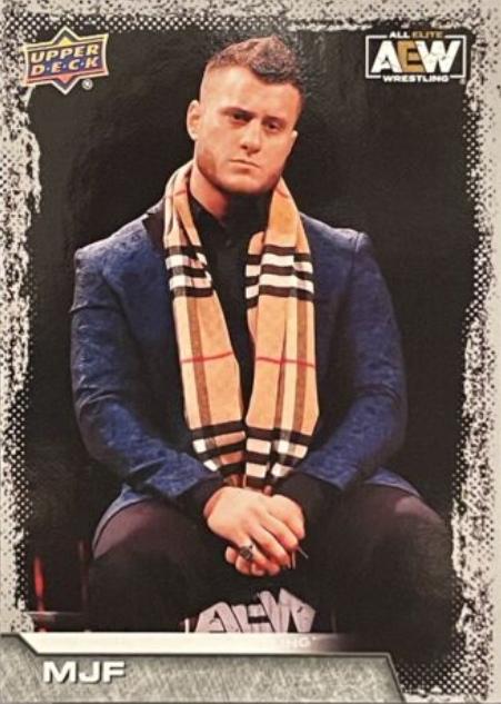 MJF #3 Wrestling Cards 2022 Upper Deck AEW