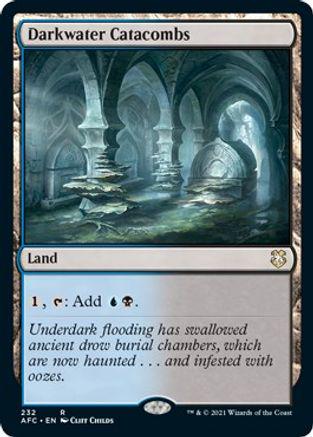 Darkwater Catacombs Magic Adventures in the Forgotten Realms Commander