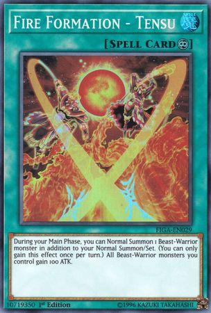 Fire Formation - Tensu FIGA-EN029 YuGiOh Fists of the Gadgets
