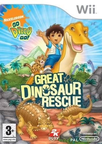 Go, Diego, Go: Great Dinosaur Rescue PAL Wii