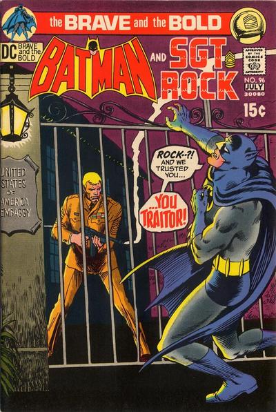 The Brave and the Bold #96 (1971) Comic Books Brave and the Bold