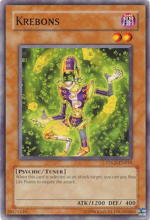 Krebons TDGS-EN018 YuGiOh The Duelist Genesis