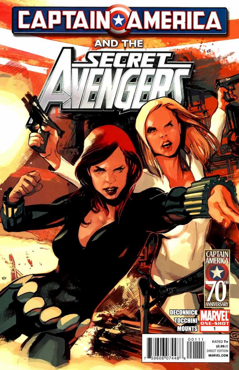 Captain America and the Secret Avengers #1 (2011) Comic Books Captain America and the Secret Avengers