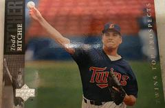 Todd Ritchie #167 Baseball Cards 1993 Upper Deck Top Prospects Prices