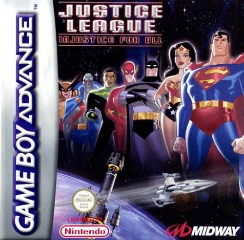 Justice League: Injustice for All PAL GameBoy Advance