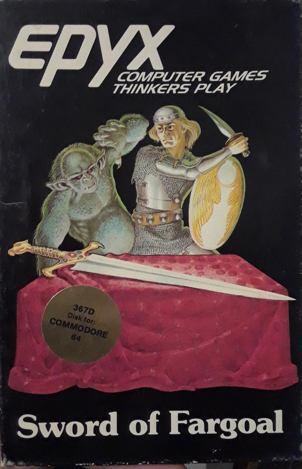 Sword of Fargoal Commodore 64