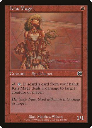 Kris Mage Magic Mercadian Masques