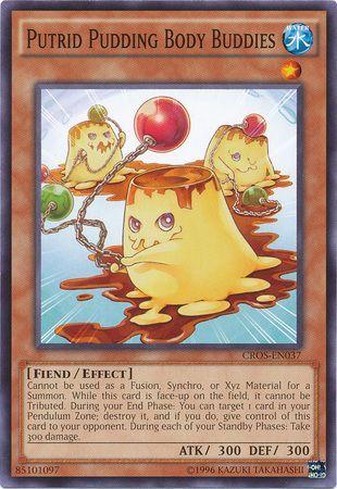 Putrid Pudding Body Buddies CROS-EN037 YuGiOh Crossed Souls