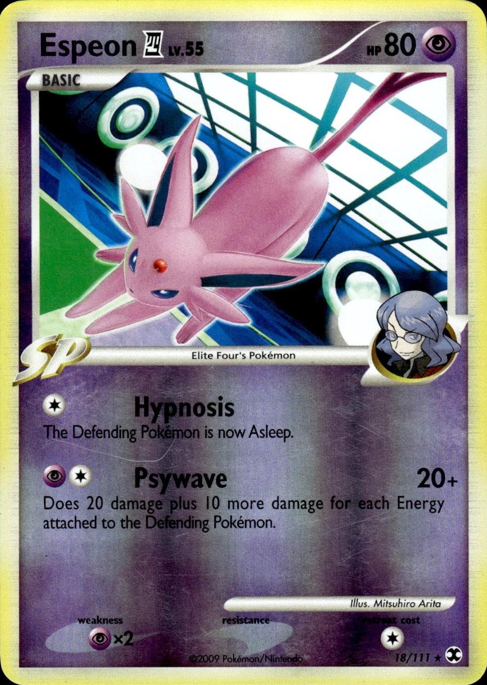 Espeon [Reverse Holo] #18 Prices | Pokemon Rising Rivals | Pokemon Cards