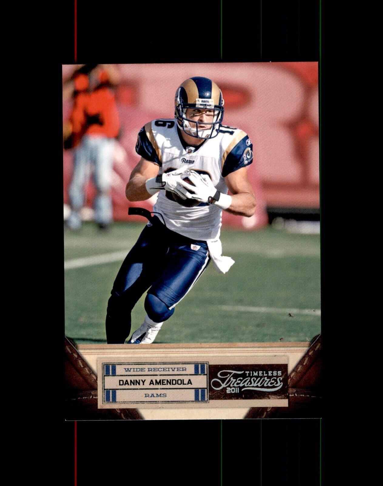 Danny Amendola #20 Football Cards 2011 Panini Timeless Treasures