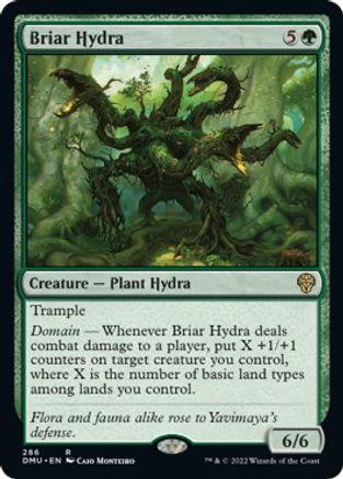 Briar Hydra #286 Magic Dominaria United