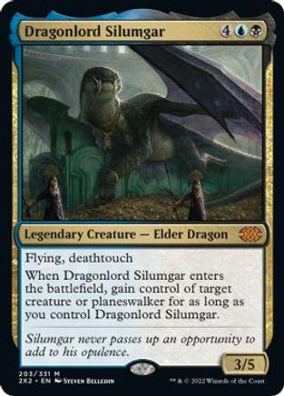 Dragonlord Silumgar #203 Magic Double Masters 2022