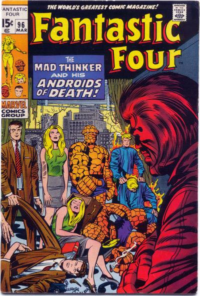 Fantastic Four #96 (1970) Comic Books Fantastic Four