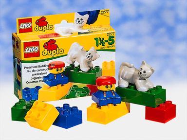 Boy With Cat #2277 LEGO DUPLO