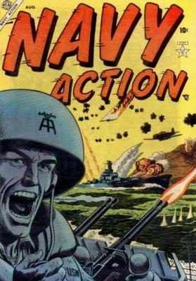 Navy Action #1 (1954) Comic Books Navy Action
