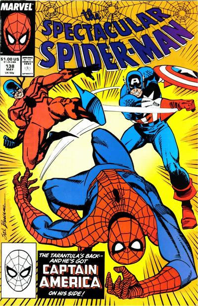 The Spectacular Spider-Man #138 (1988) Comic Books Spectacular Spider-Man