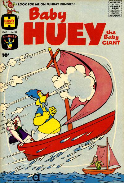 Baby Huey, the Baby Giant #34 (1961) Comic Books Baby Huey, the Baby Giant
