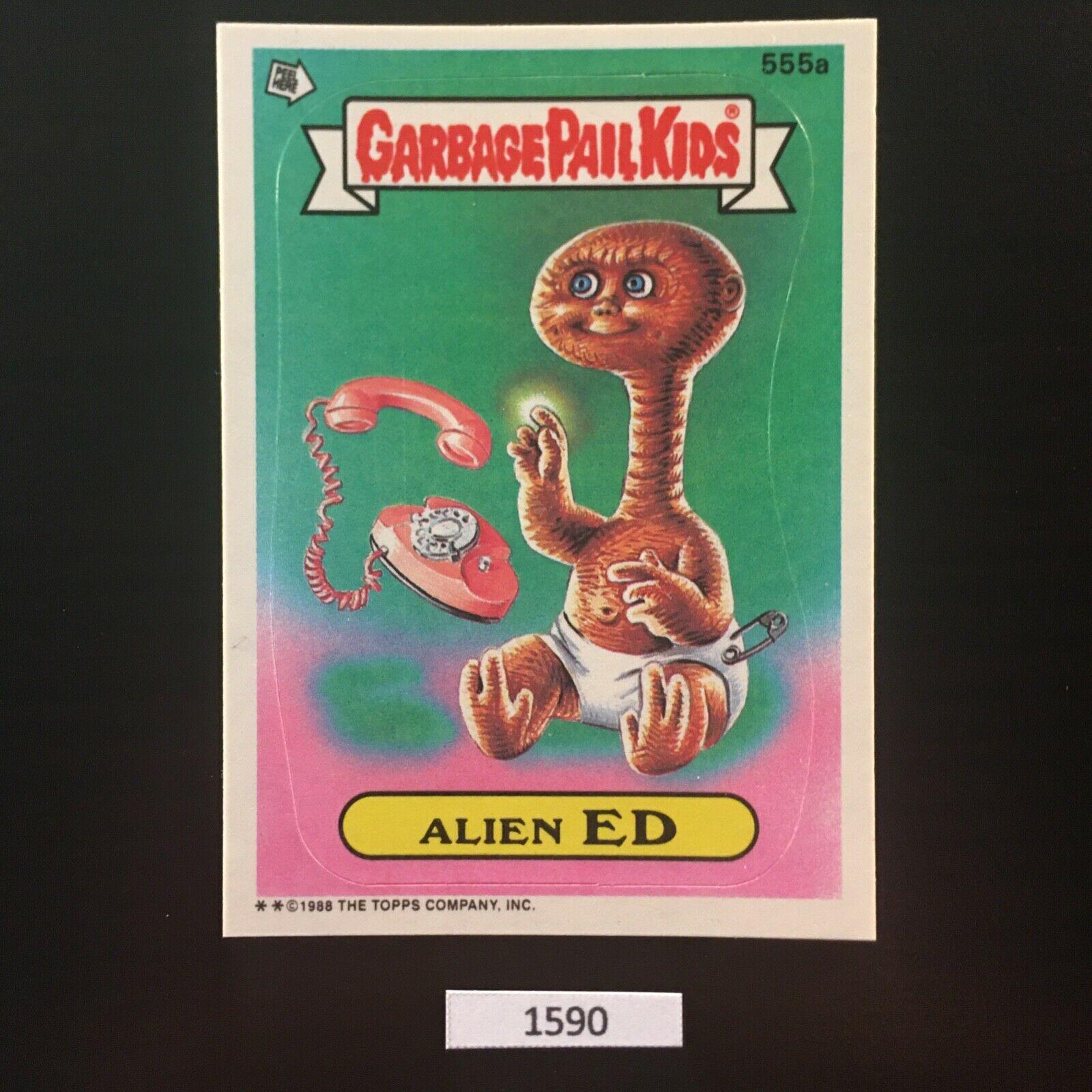 Alien ED #555a 1988 Garbage Pail Kids