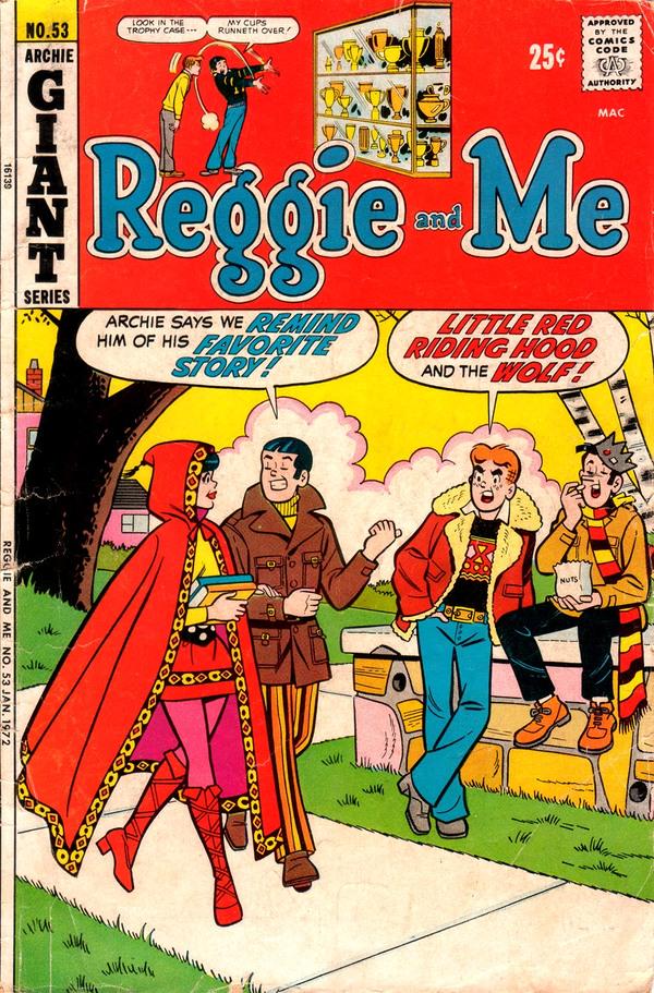 Reggie and Me #53 (1972) Comic Books Reggie and Me
