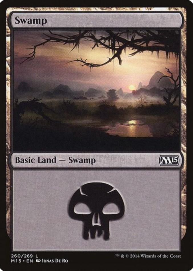 Swamp #260 Magic M15