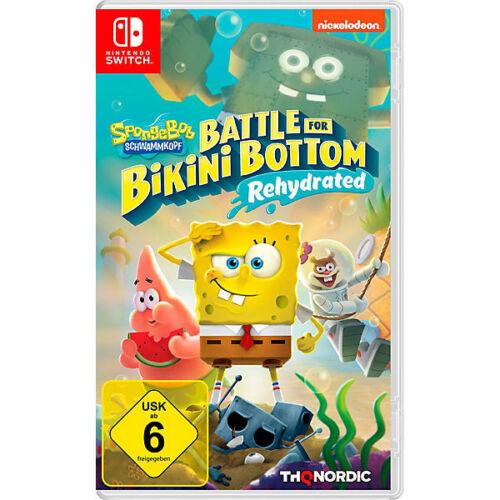 SpongeBob SquarePants Battle for Bikini Bottom Rehydrated PAL Nintendo Switch